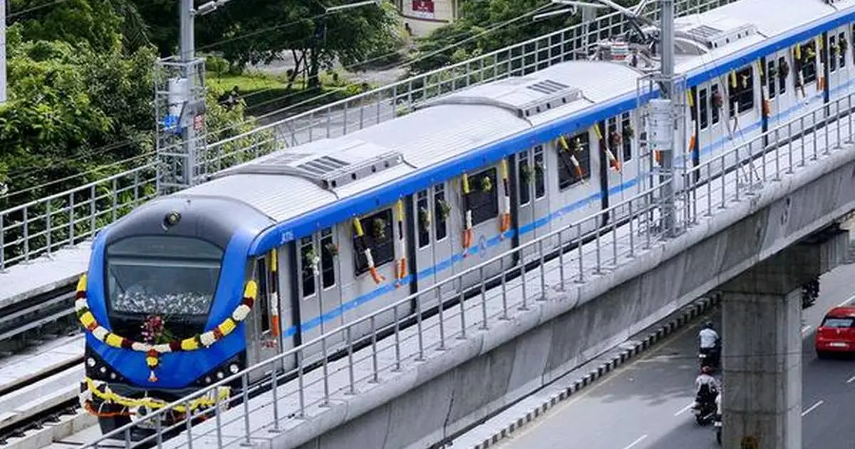 AIIB grants USD 356.67 mn loan for Chennai Metro; bank's total India funding rises to USD 6.7 bn